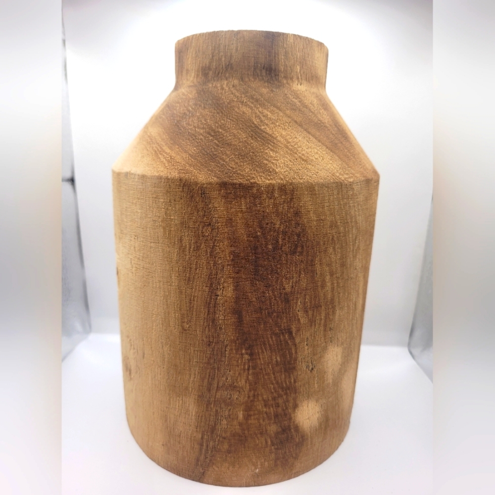 Studio McGee Small Wood Vase